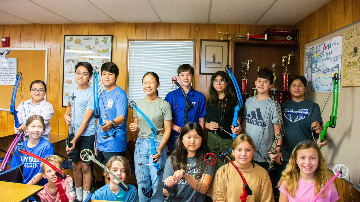 Arbor Creek Archery Team Receives New Supplies Thanks to North Texas Honda Dealers